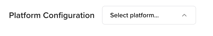 Data Sync Platform Config Mapping