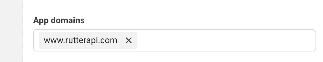 Meta App Domains